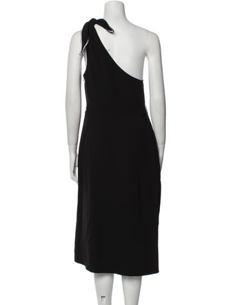 Diane von Furstenberg One-Shoulder Midi Length Dress