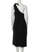 Diane von Furstenberg One-Shoulder Midi Length Dress