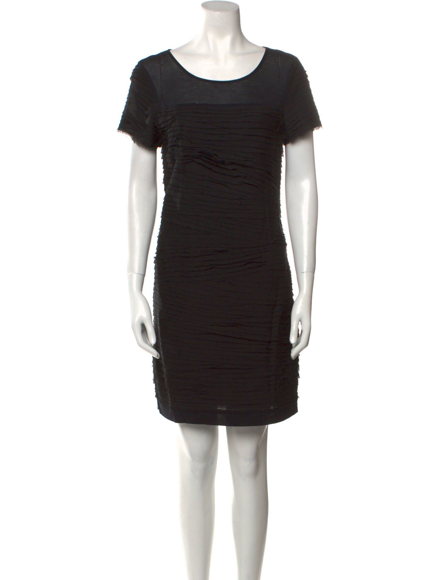 Diane von Furstenberg Scoop Neck Mini Dress