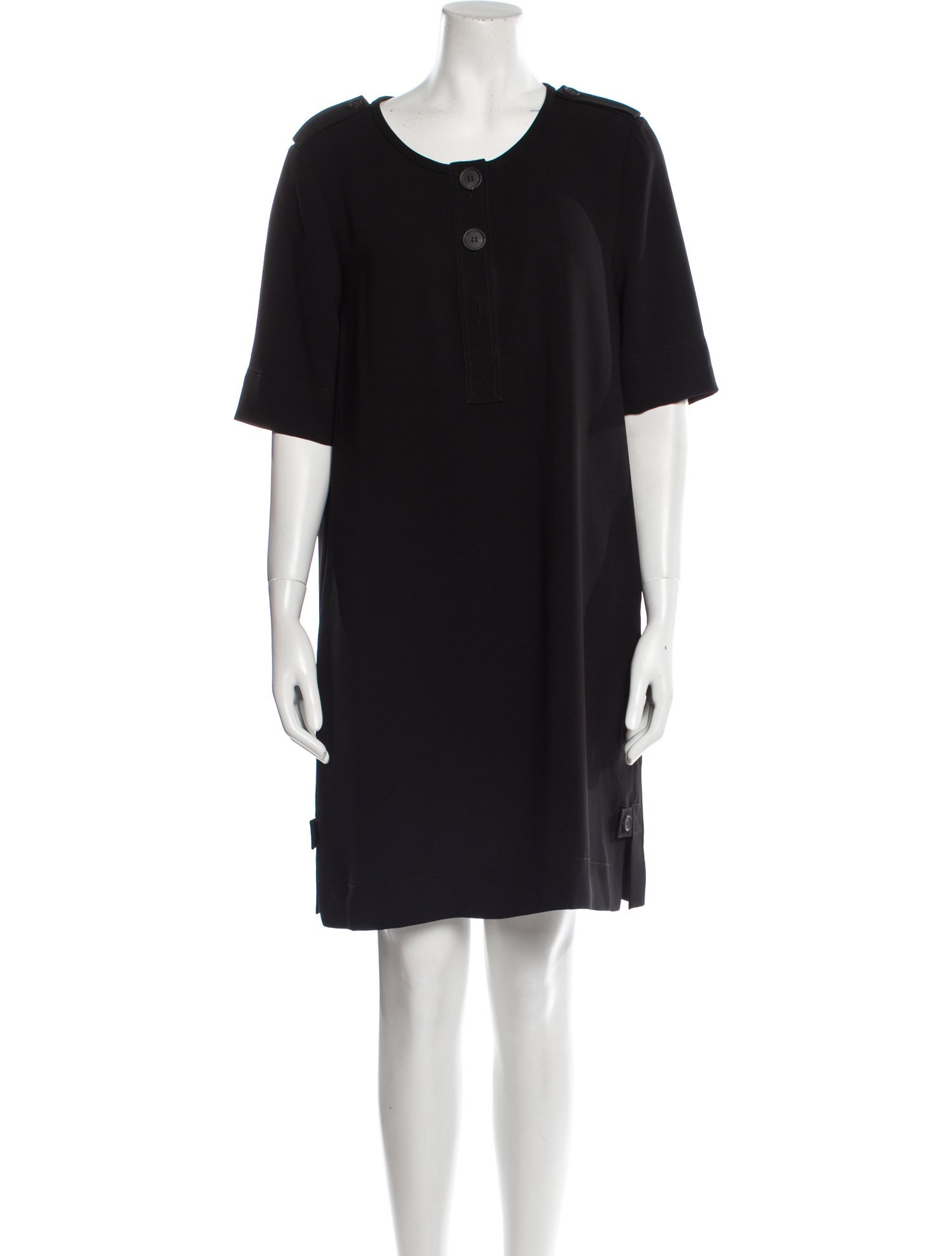 Diane von Furstenberg Scoop Neck Knee-Length Dress