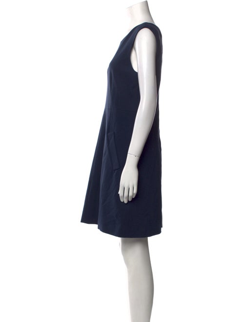 Diane von Furstenberg Scoop Neck Mini Dress