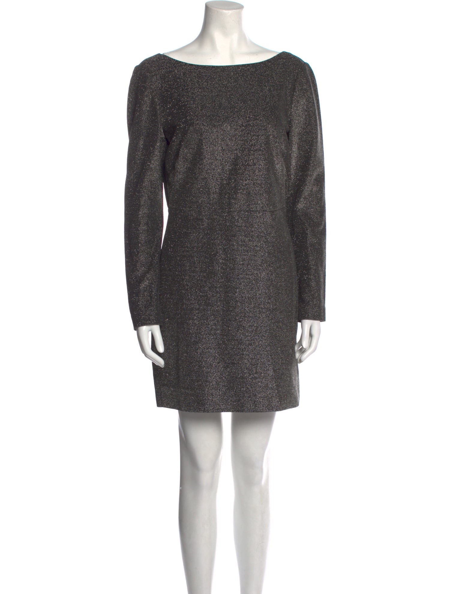 Diane von Furstenberg Bateau Neckline Mini Dress