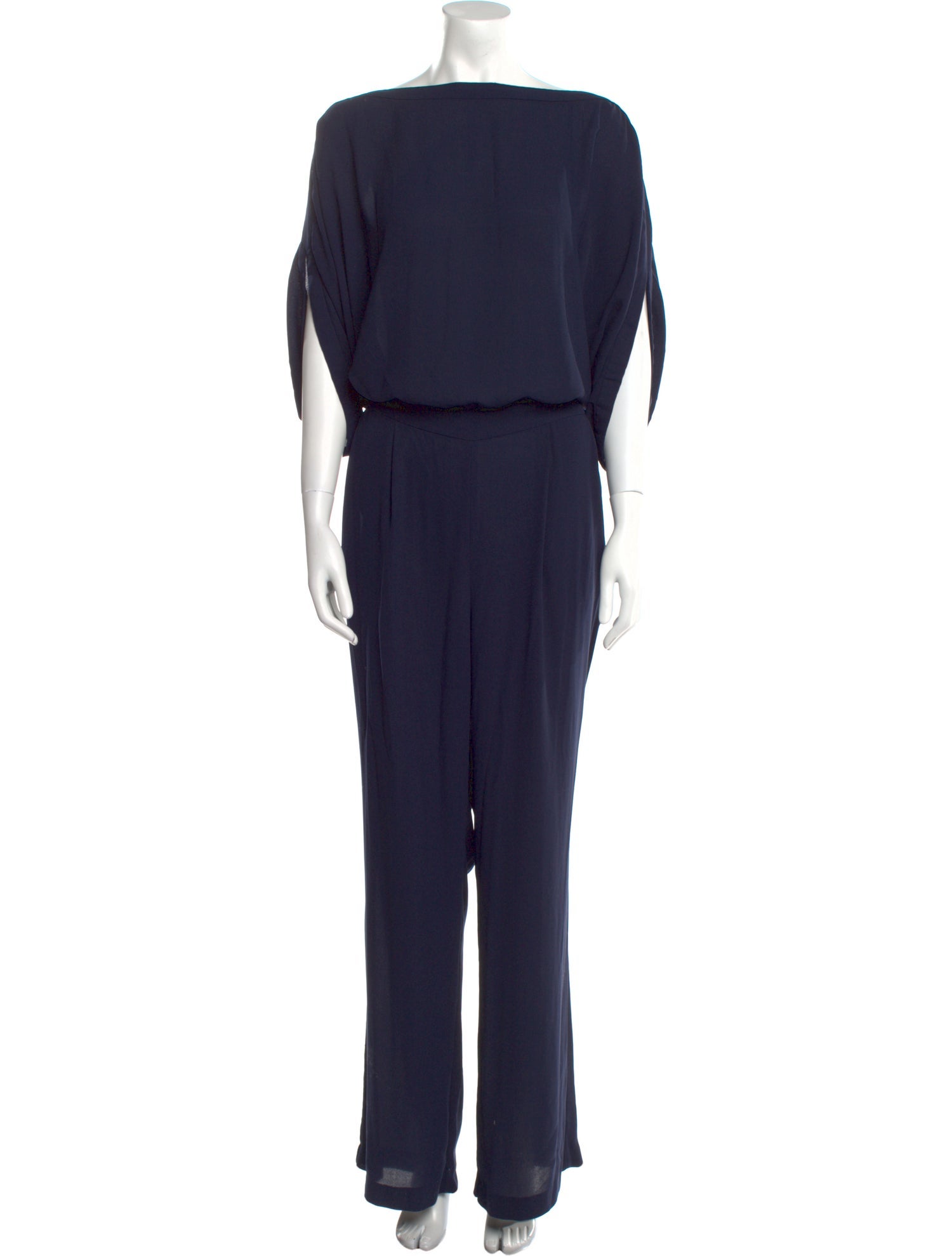Diane von Furstenberg Bateau Neckline Jumpsuit