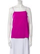 Diane von Furstenberg Square Neckline Sleeveless Top
