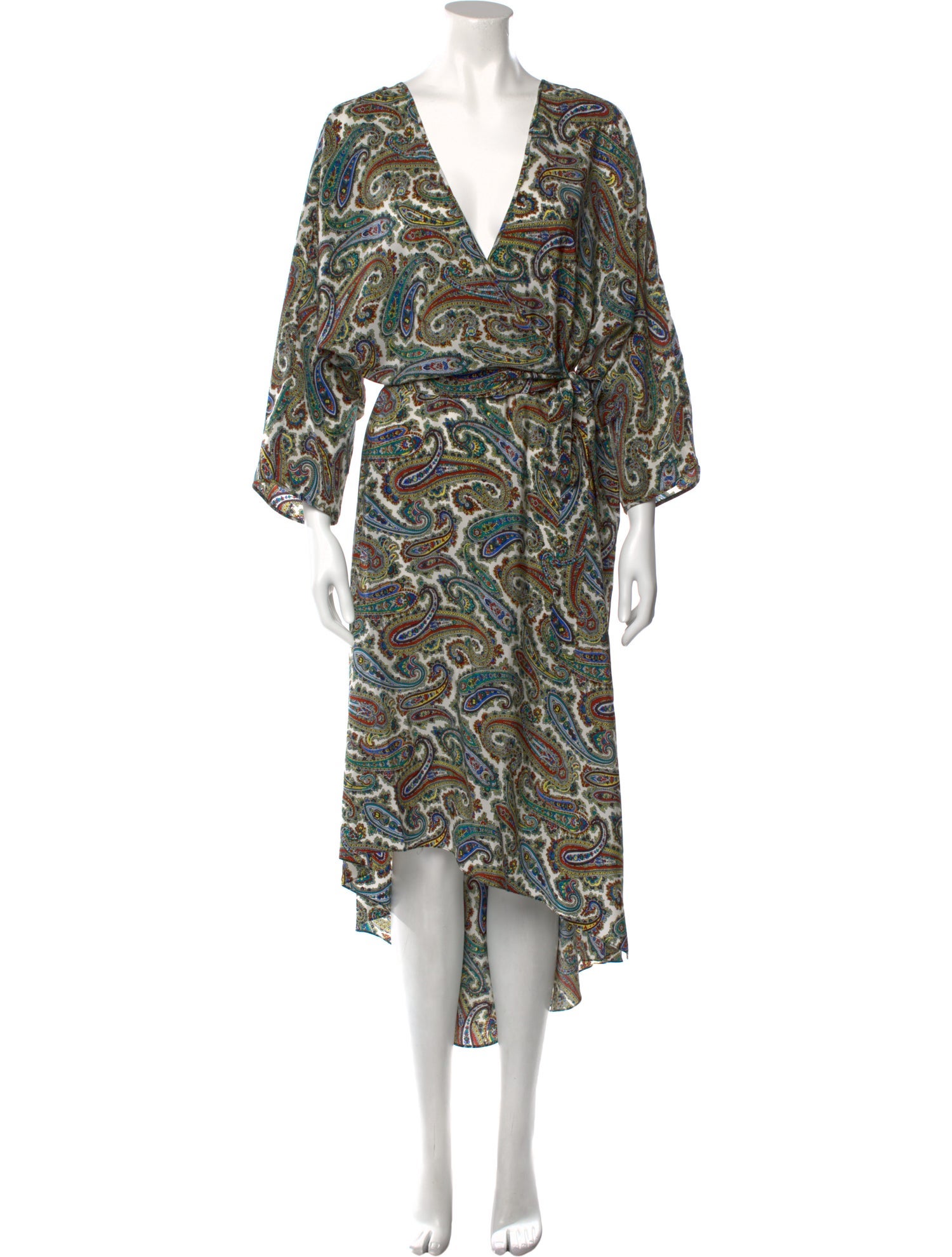 DIANE VON FURSTENBERG Silk Dress Size S/M