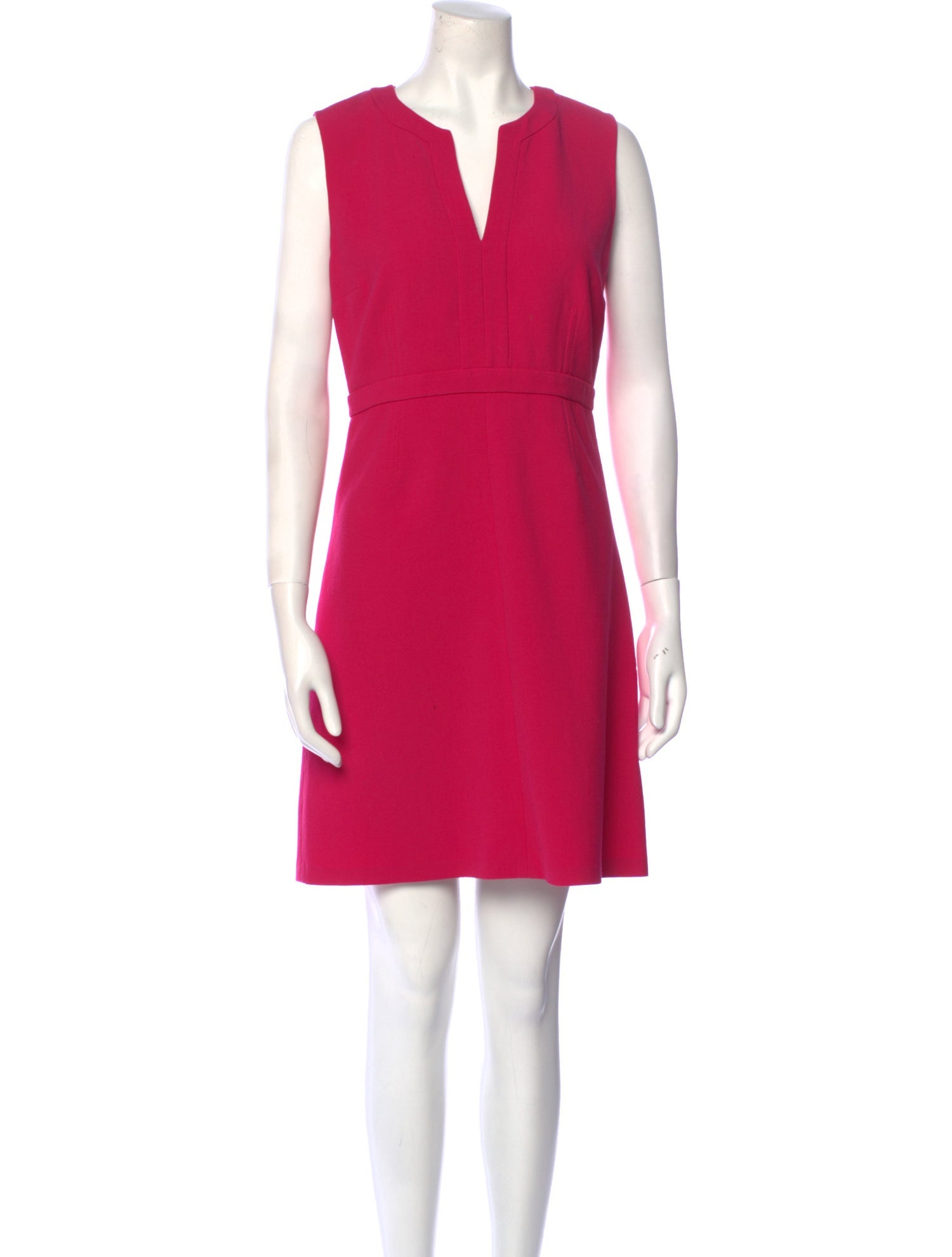 Diane von Furstenberg V-Neck Mini Dress