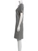 Diane von Furstenberg Scoop Neck Knee-Length Dress