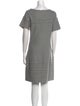 Diane von Furstenberg Scoop Neck Knee-Length Dress