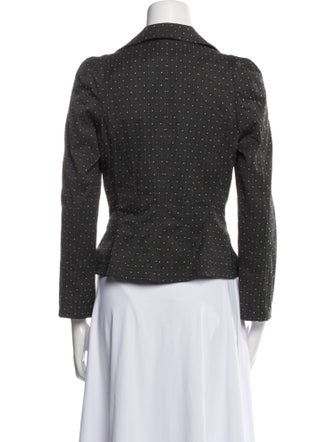 Diane von Furstenberg Polka Dot Print Blazer