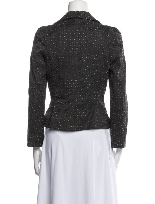 Diane von Furstenberg Polka Dot Print Blazer