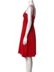 Diane von Furstenberg V-Neck Knee-Length Dress