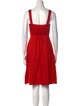 Diane von Furstenberg V-Neck Knee-Length Dress