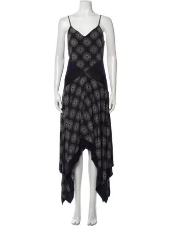 Diane von Furstenberg Silk Long Dress