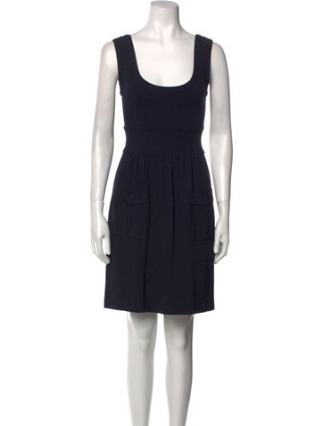 Diane von Furstenberg Dresses Scoop Neck Mini Dress US 2 | XS