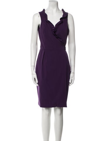 Diane von Furstenberg Dresses V-Neck Mini Dress US 8 | M
