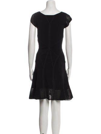 Diane von Furstenberg Scoop Neck Mini Dress
