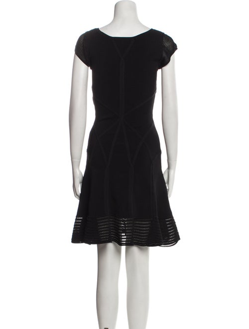Diane von Furstenberg Scoop Neck Mini Dress