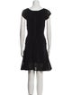 Diane von Furstenberg Scoop Neck Mini Dress