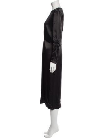 Diane von Furstenberg Crew Neck Long Dress