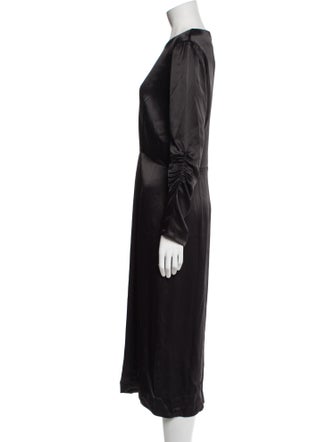 Diane von Furstenberg Crew Neck Long Dress