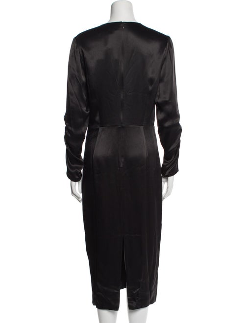 Diane von Furstenberg Crew Neck Long Dress
