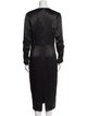 Diane von Furstenberg Crew Neck Long Dress