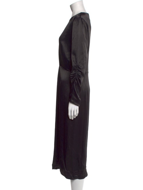 Diane von Furstenberg Crew Neck Long Dress