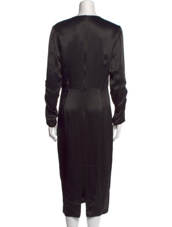 Diane von Furstenberg Crew Neck Long Dress