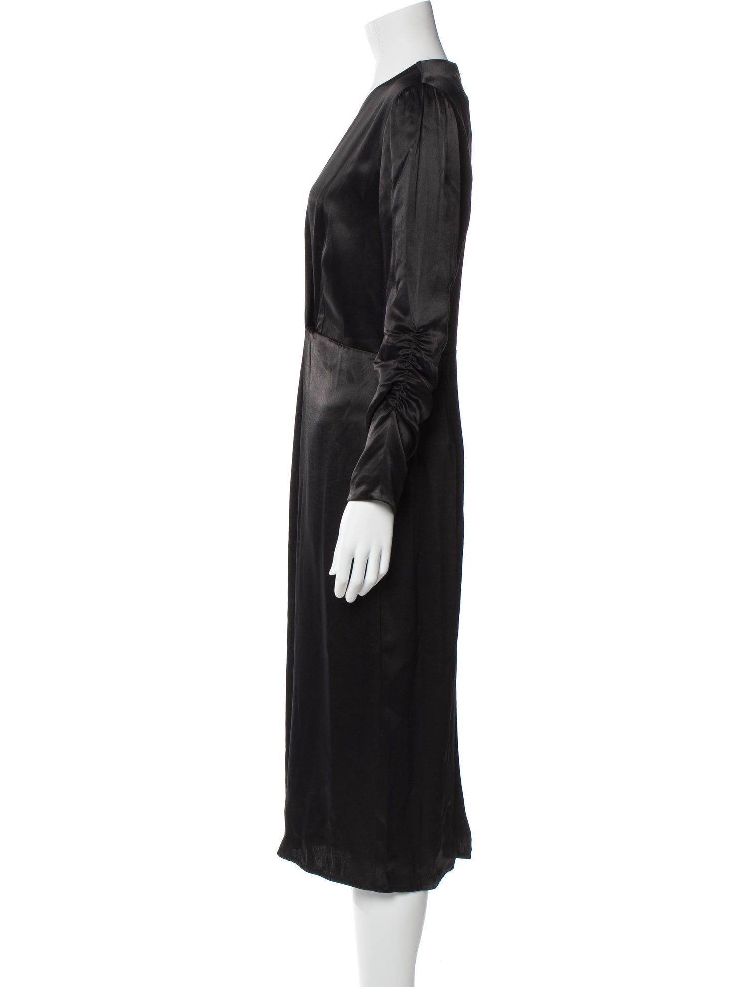 Diane von Furstenberg Crew Neck Midi Length Dress