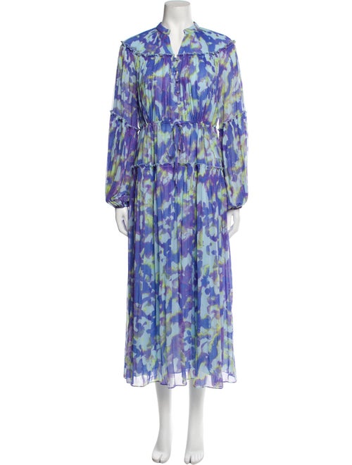 Diane von Furstenberg Printed Long Dress