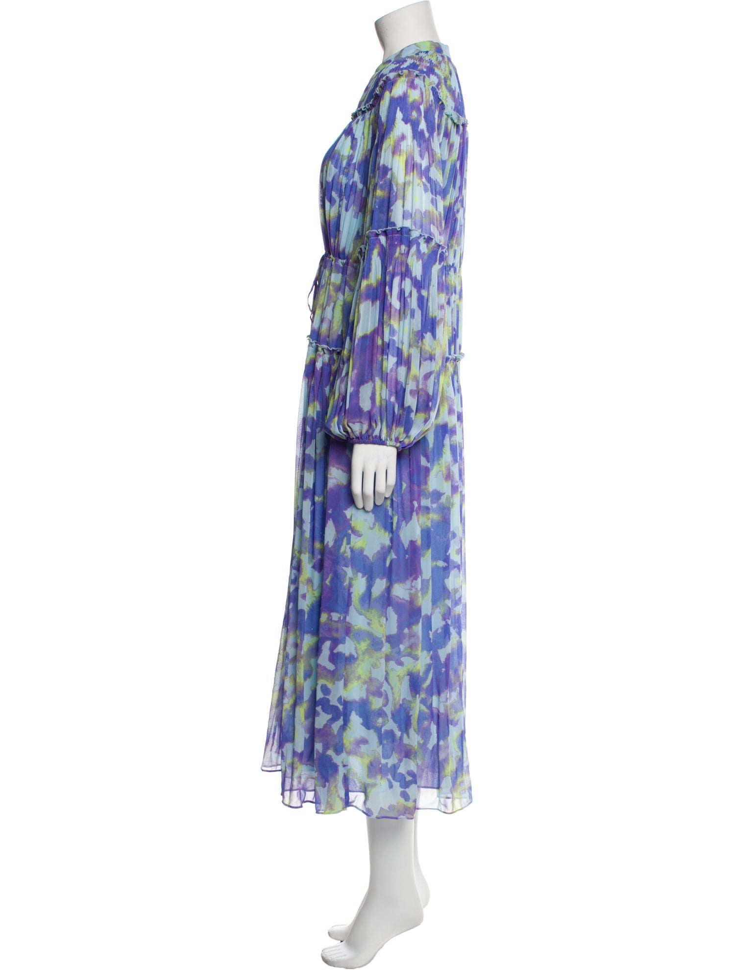 Diane von Furstenberg Printed Long Dress