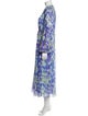 Diane von Furstenberg Printed Long Dress