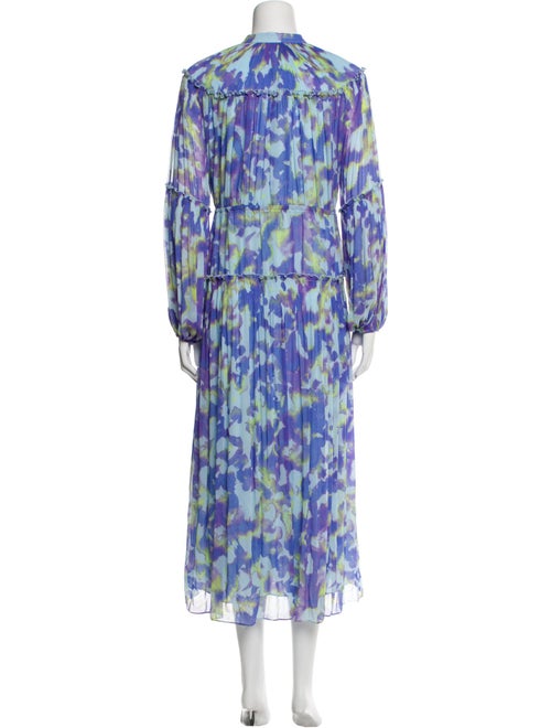 Diane von Furstenberg Printed Long Dress