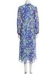 Diane von Furstenberg Printed Long Dress