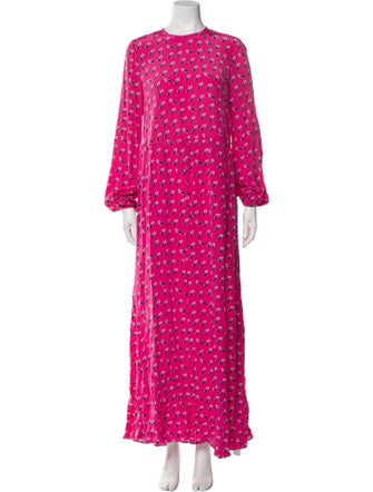 Diane von Furstenberg Printed Long Dress