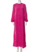 Diane von Furstenberg Printed Long Dress