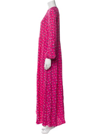 Diane von Furstenberg Printed Long Dress