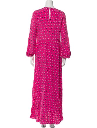 Diane von Furstenberg Printed Long Dress