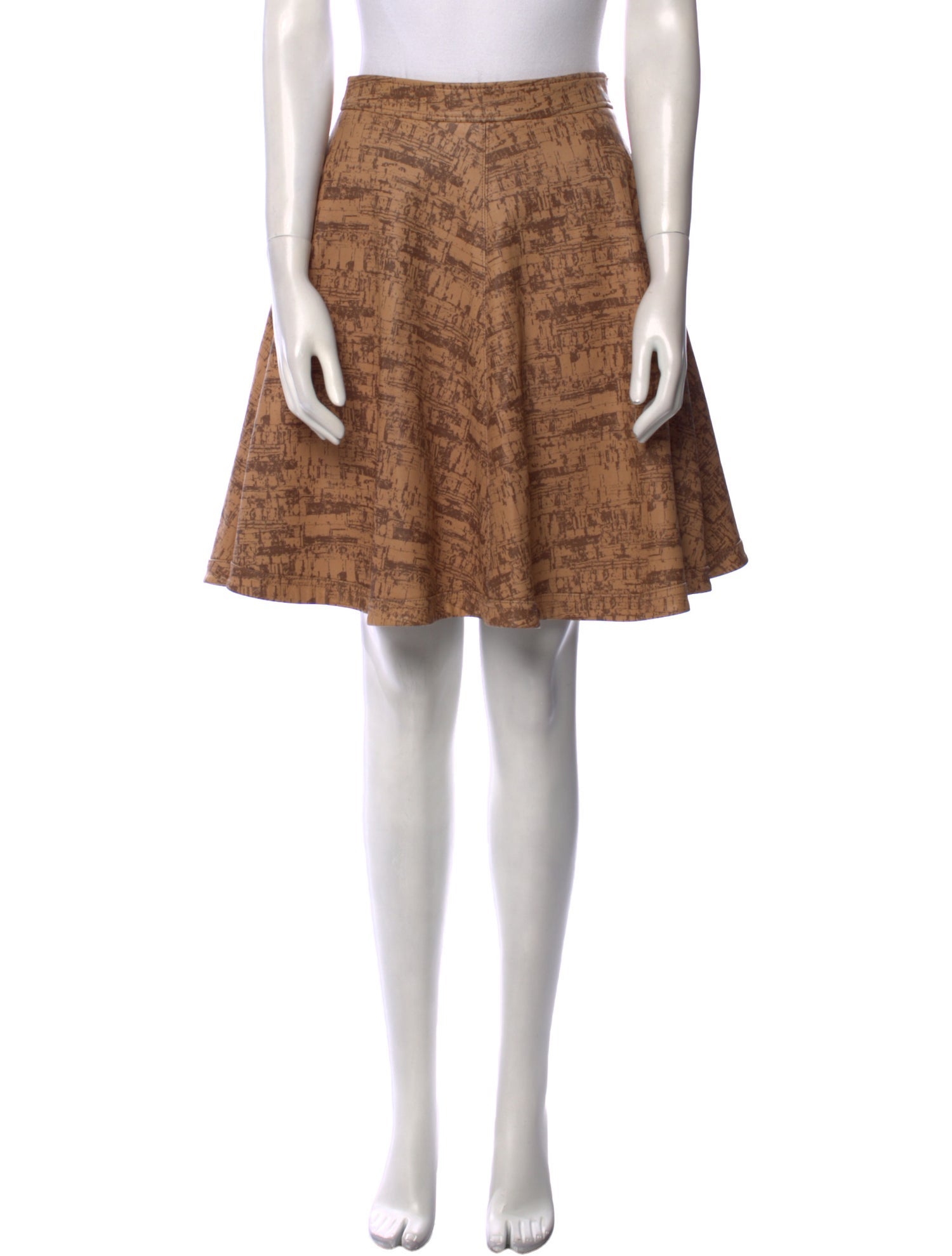 Diane von Furstenberg Printed Knee-Length Skirt