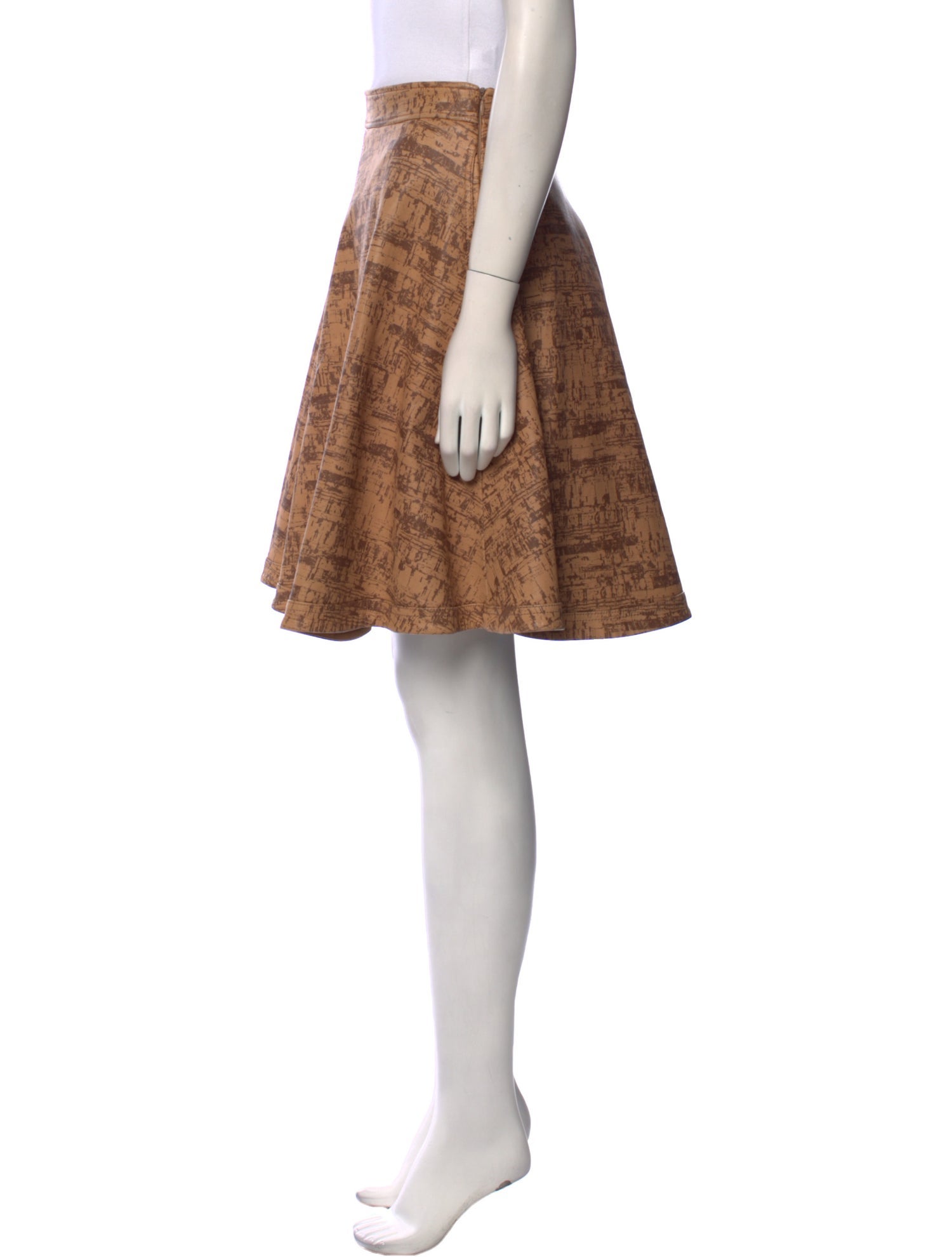 Diane von Furstenberg Printed Knee-Length Skirt