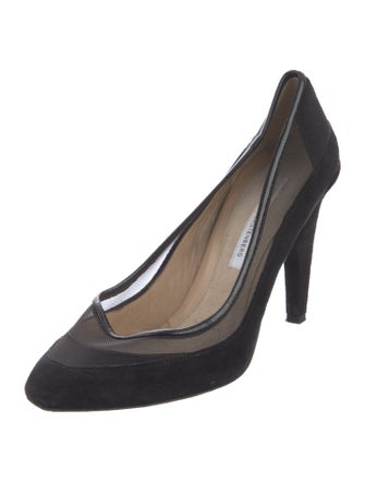 Diane von Furstenberg Mesh Accents Pumps