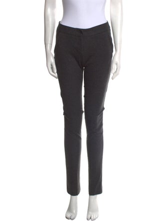 Diane von Furstenberg Wool Straight Leg Pants