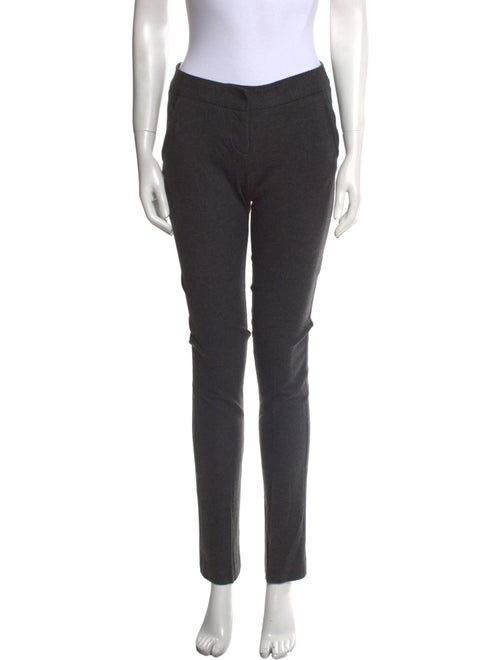 Diane von Furstenberg Wool Straight Leg Pants