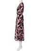 Diane von Furstenberg Printed Midi Length Dress