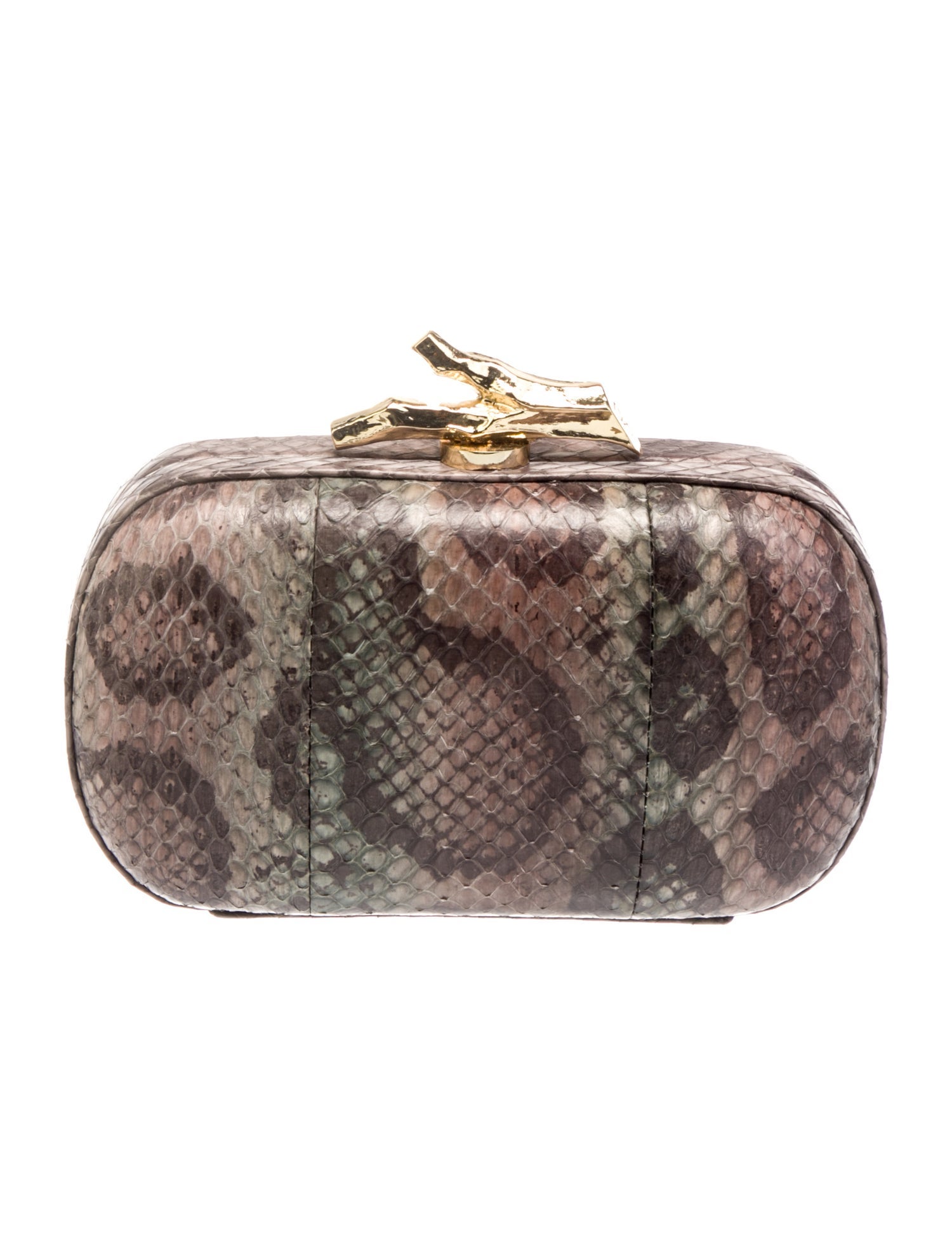 Diane von Furstenberg Snakeskin Minaudière