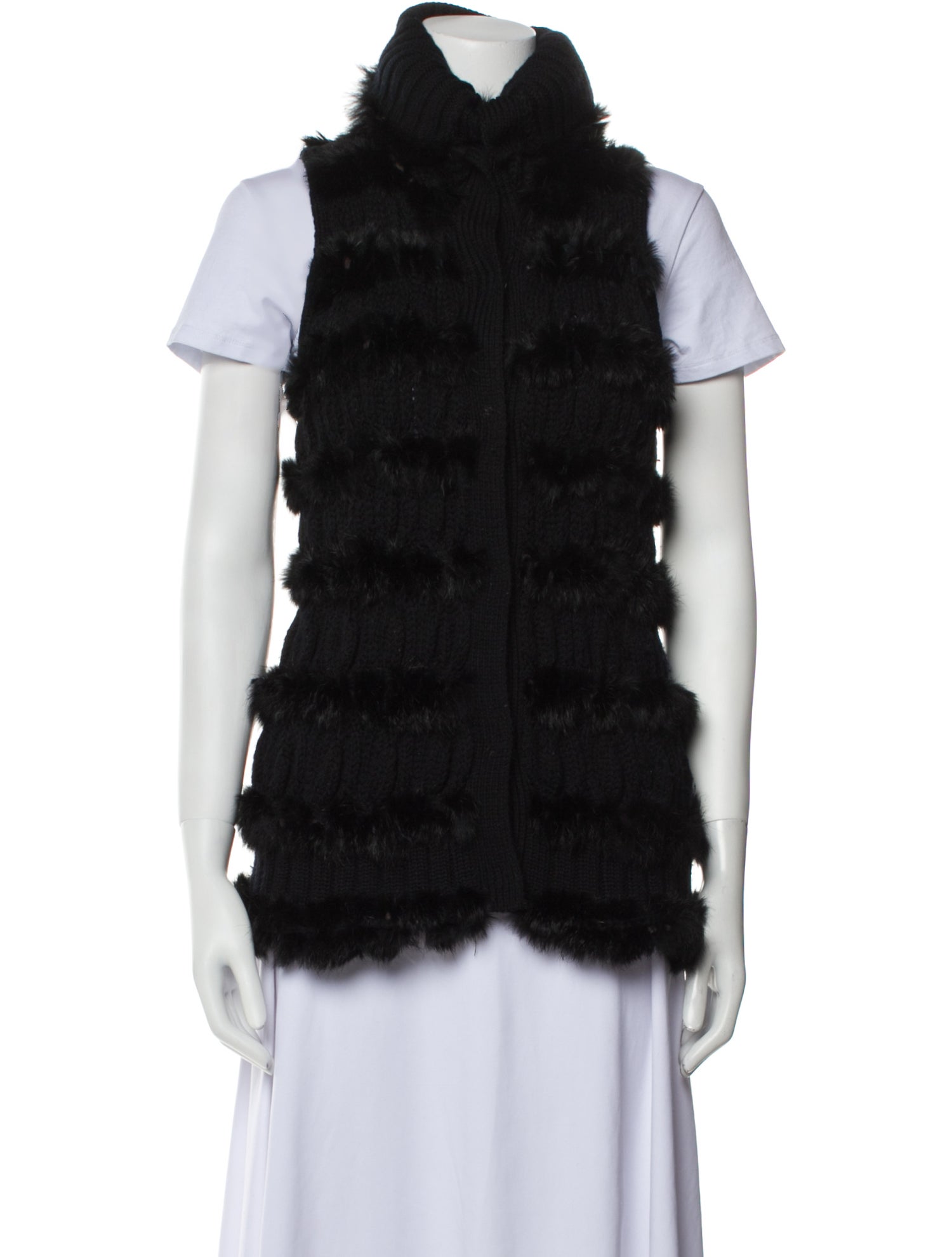 Diane von Furstenberg Wool Fur Jacket