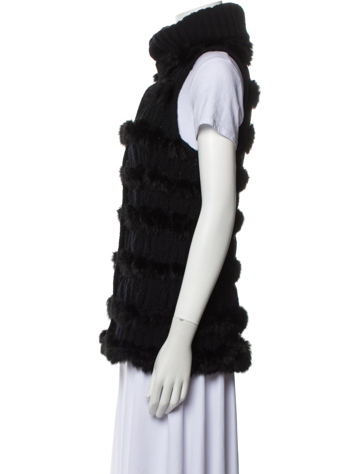 Diane von Furstenberg Wool Fur Jacket