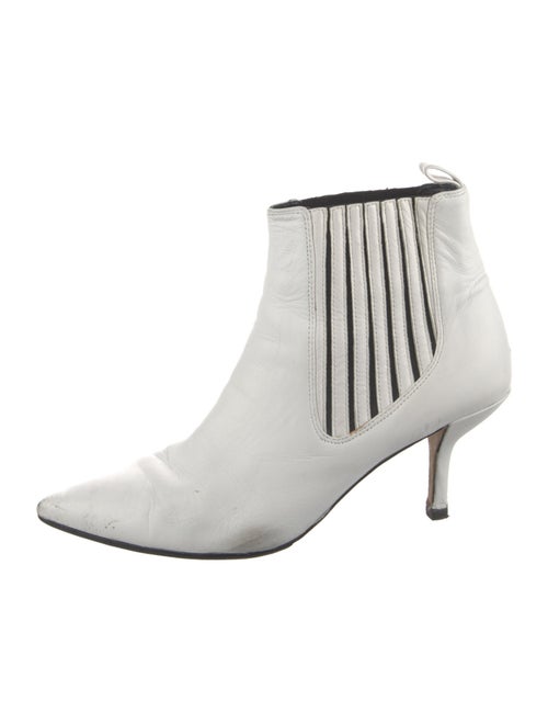 Diane von Furstenberg Leather Sock Boots