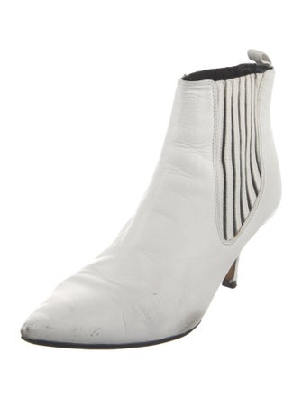 Diane von Furstenberg Leather Sock Boots