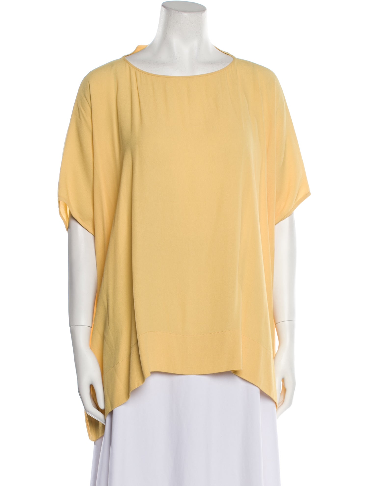 Diane von Furstenberg Scoop Neck Short Sleeve T-Shirt